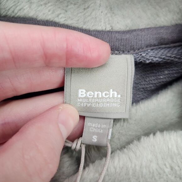 NWT Bench Urban Wear Womens Lined Sweater with mockneck Grey size Small - Picture 4 of 12